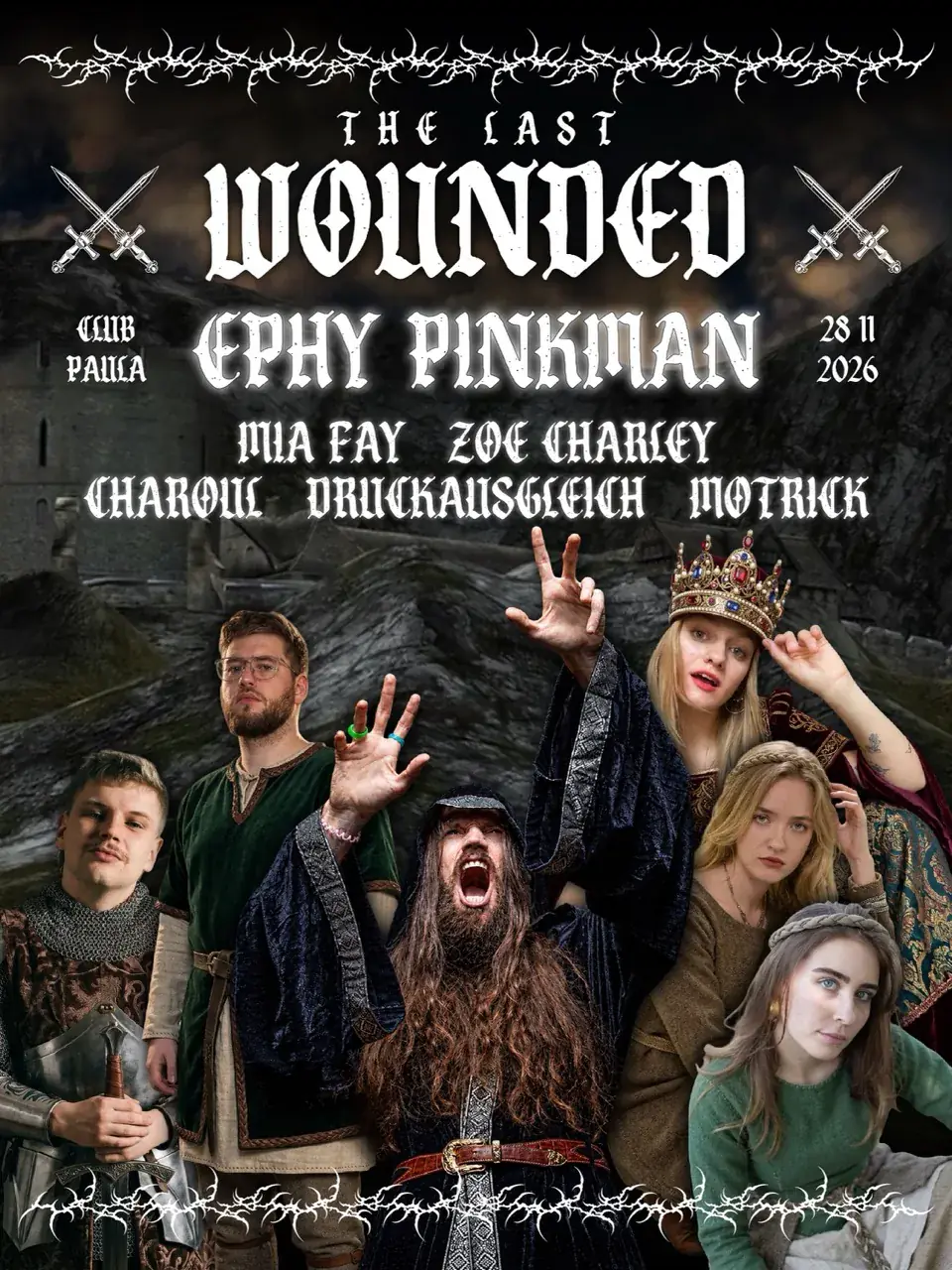 THE LAST WOUNDED with Ephy Pinkman