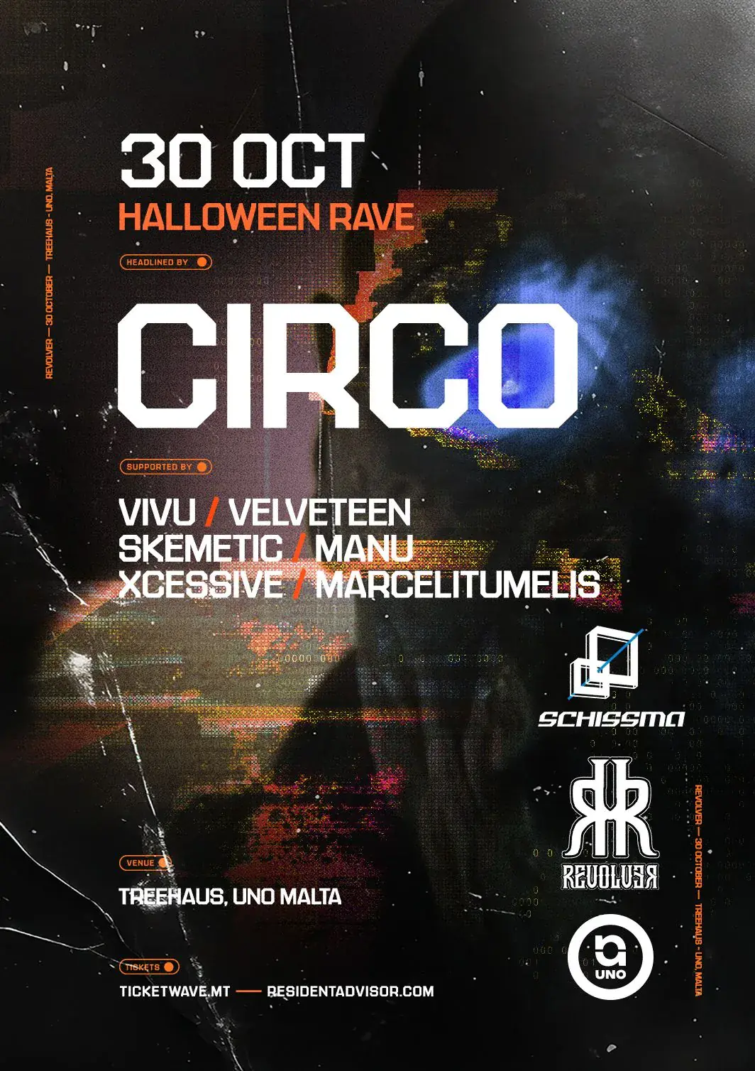 REVOLVER X SCHISSMA pres. CIRCO [HALLOWEEN RAVE]