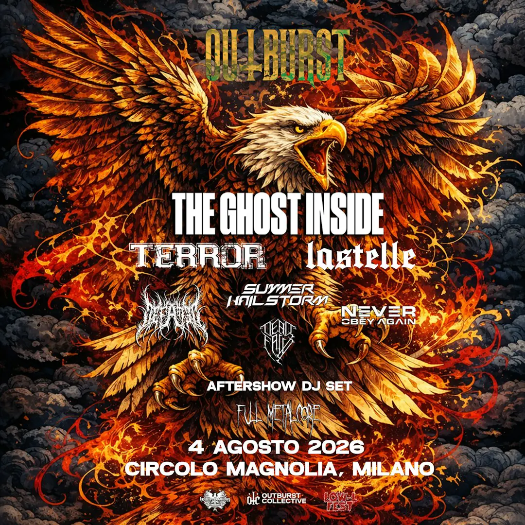 THE GHOST INSIDE + TERROR - OUTBURST
