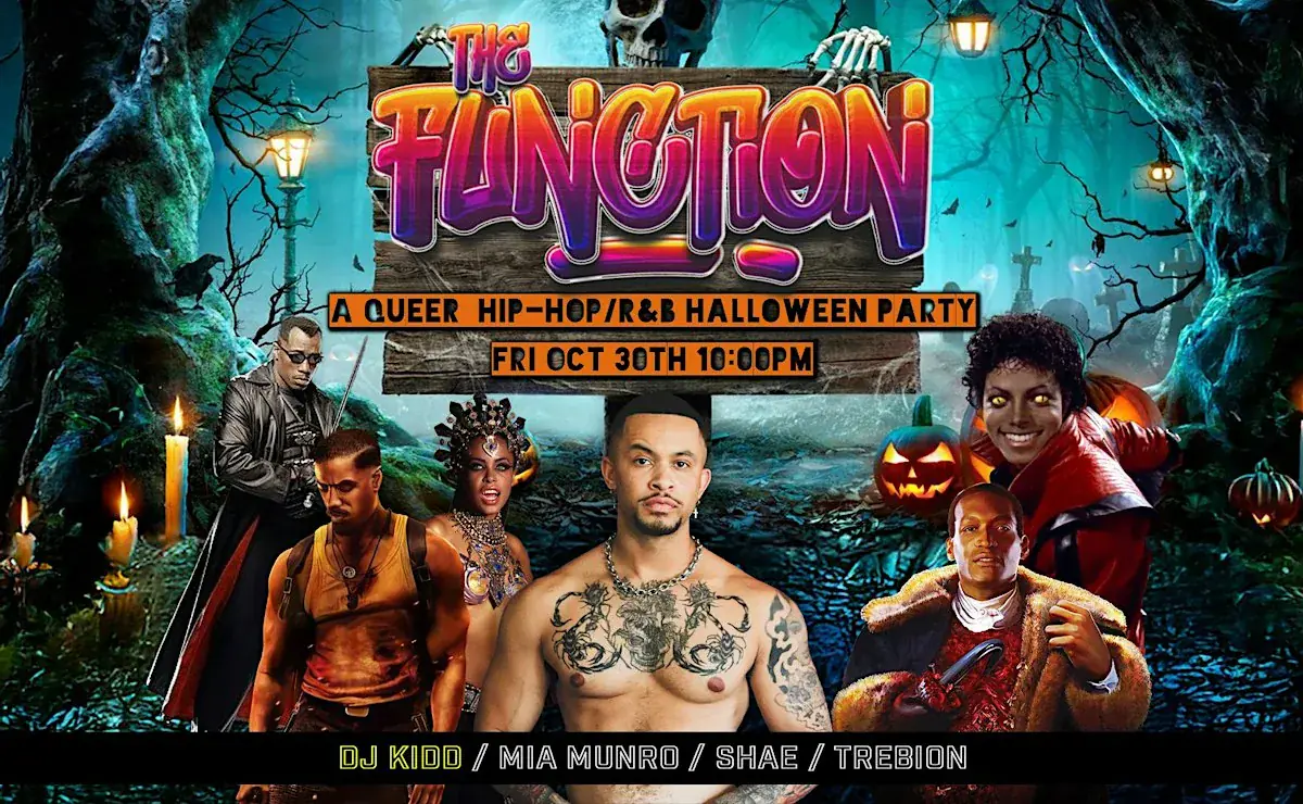 The Function - A Queer Hip-Hop / R&B Halloween Party in the Castro