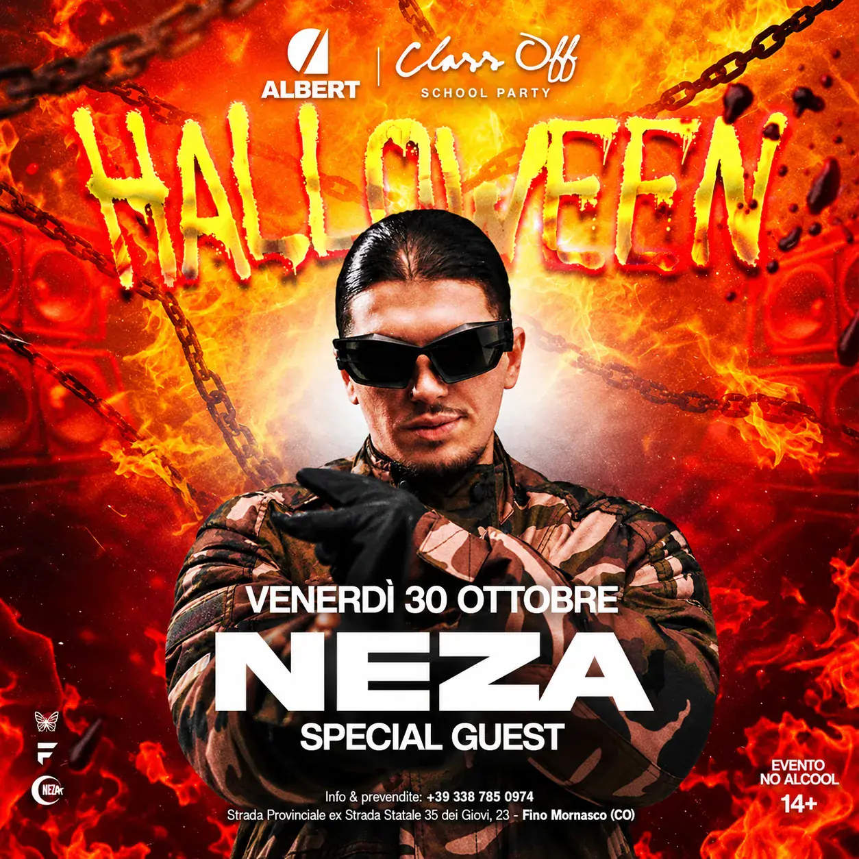 Class Off - Halloween Party - Special Guest NEZA