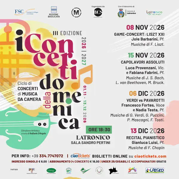 Game-Concert, Liszt XXI – Sonntagskonzerte 2026