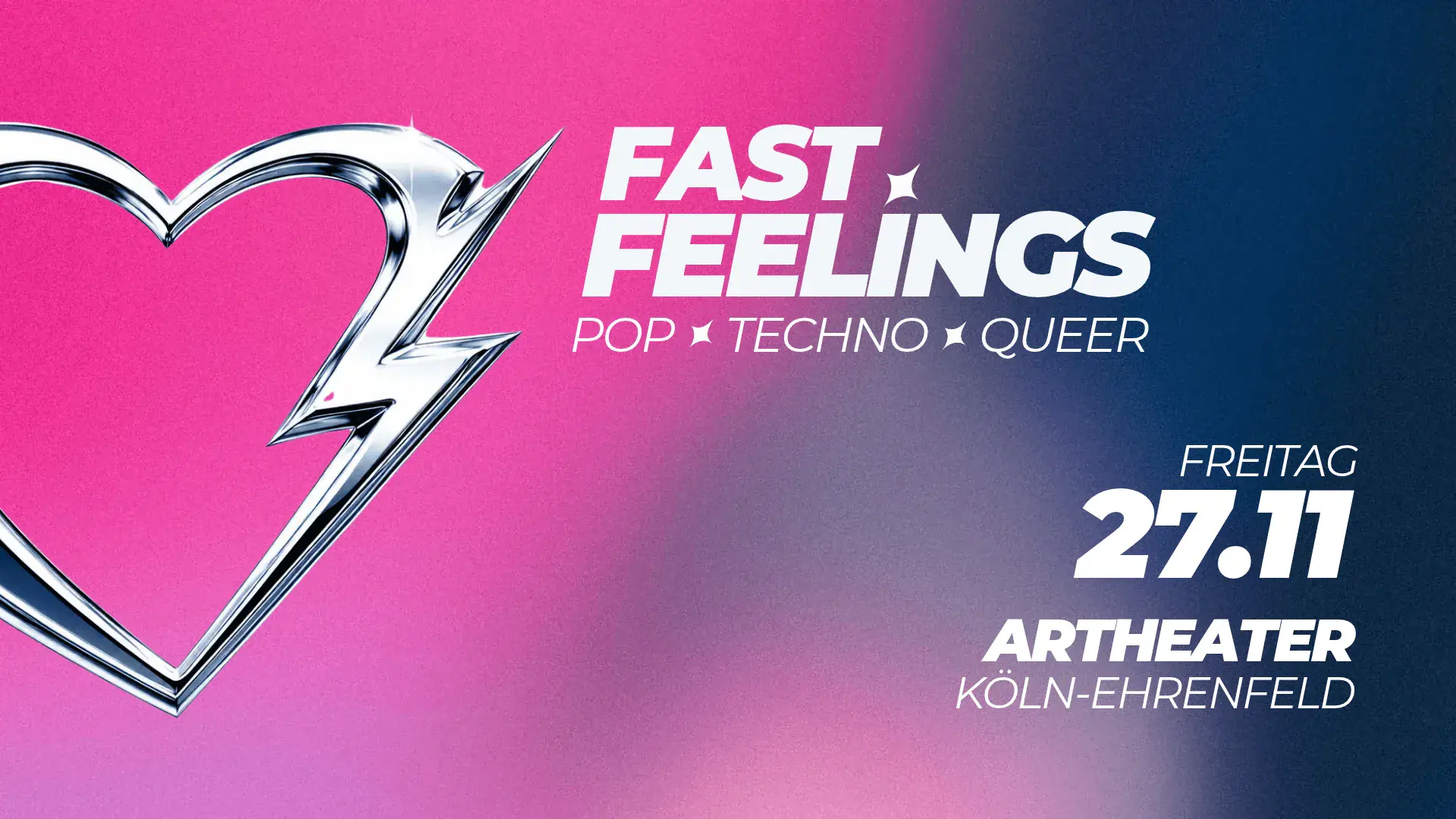 FAST FEELINGS: POP • TECHNO • QUEER