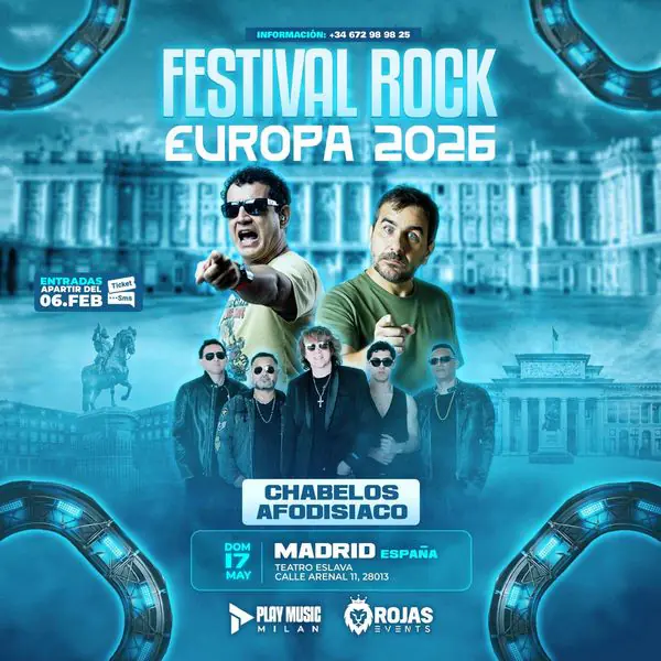 Festival Rock Europa 2026 - Madrid