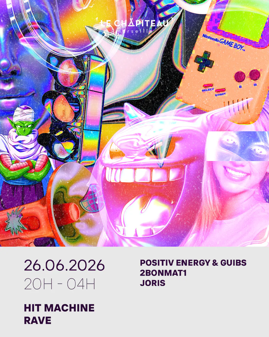 HIT MACHINE RAVE W / POSITIV ENERGY & GUIBS, 2BONMAT1 & MORE