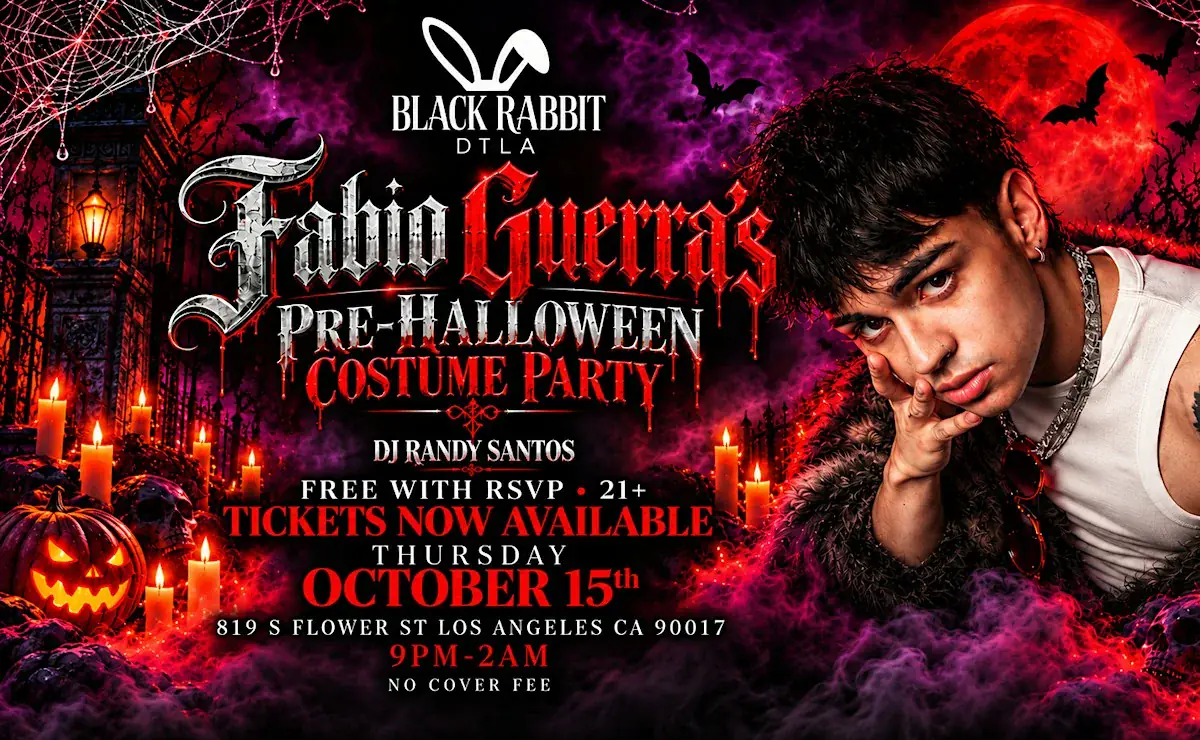Fabio Guerra’s Pre-Halloween Costume Party