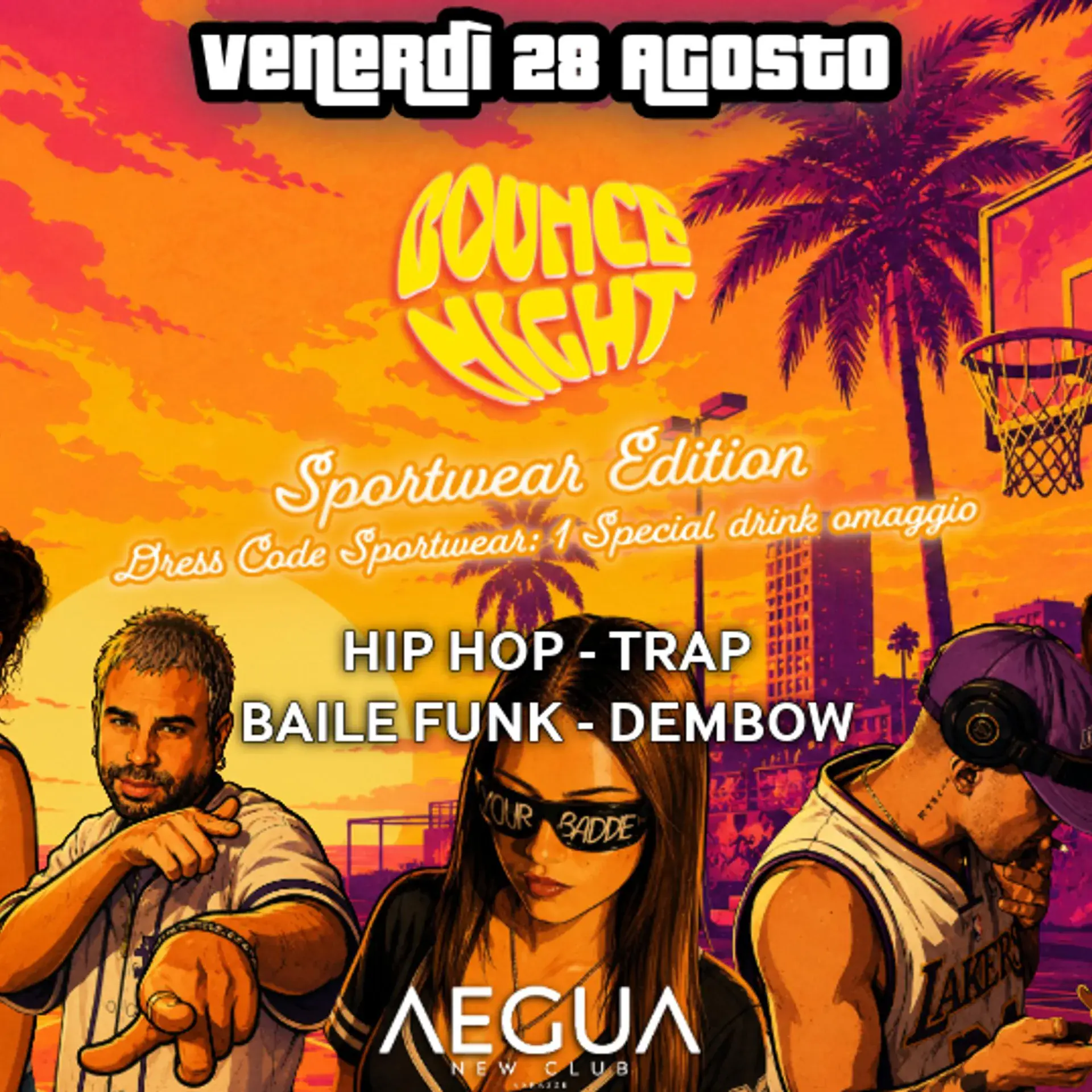 Bounce Night X Tubarão Sportwear edition
