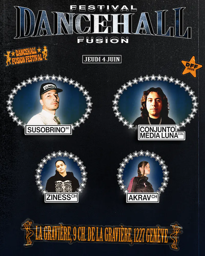 Dancehall Fusion Festival x LIVE!+ NoctamBar: Conjunto Media Luna + Susobrino + Ziness + Akrav
