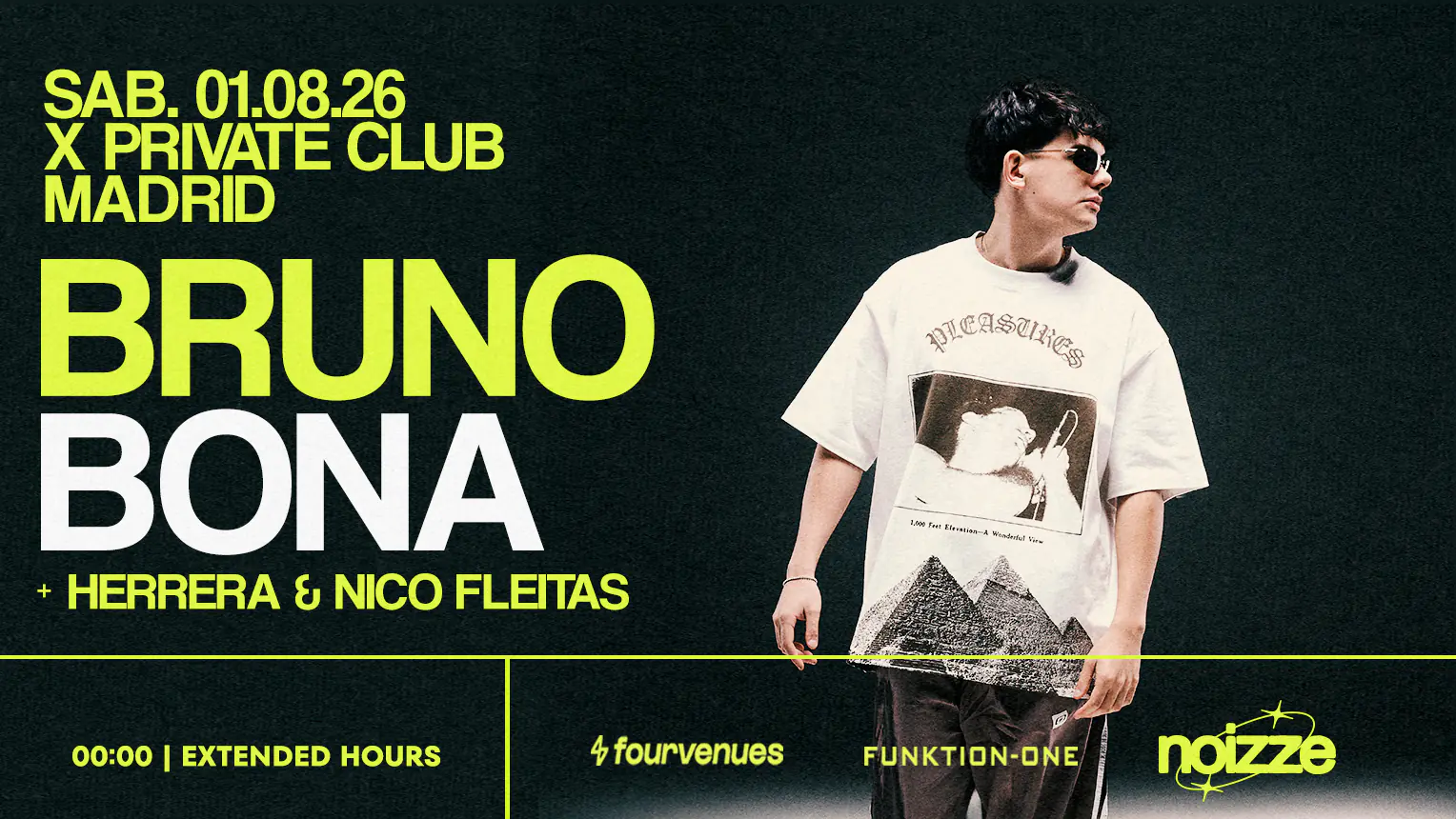 NOIZZE W / BRUNO BONA (DEEPERFECT - LTF RECORDS) FREE ENTRY