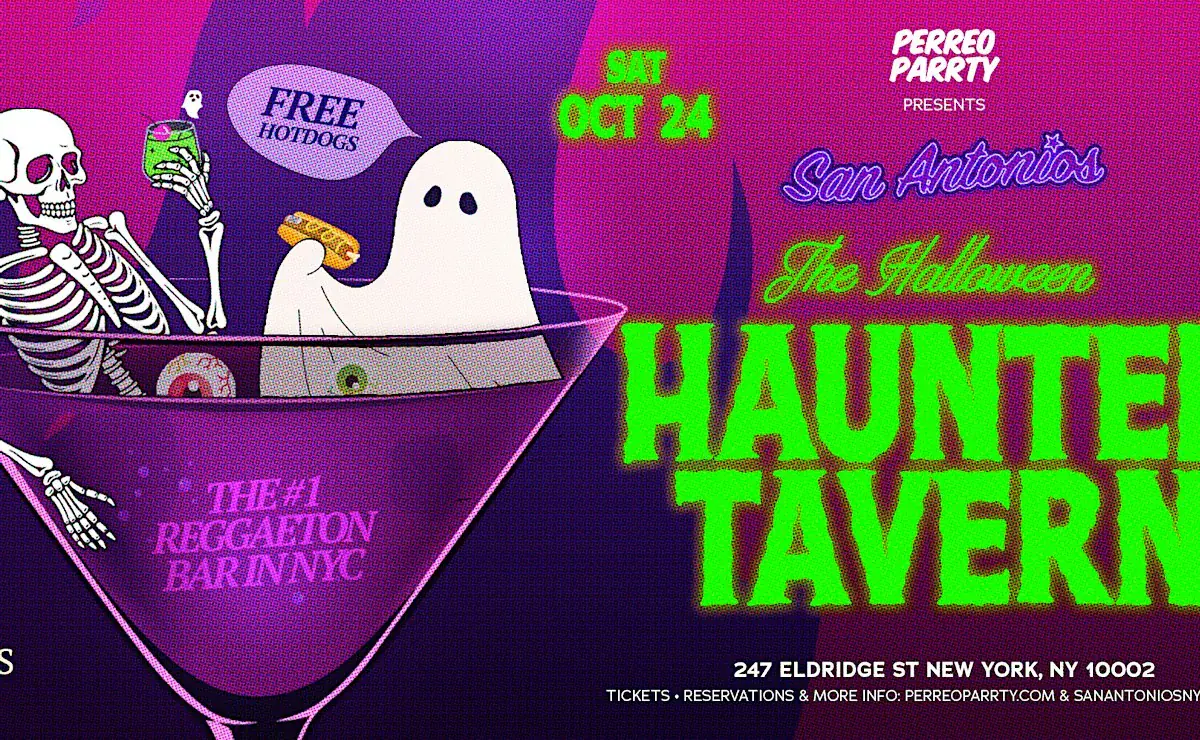 The Haunted Tavern Halloween Parrty at San Antonios Reggaeton Bar