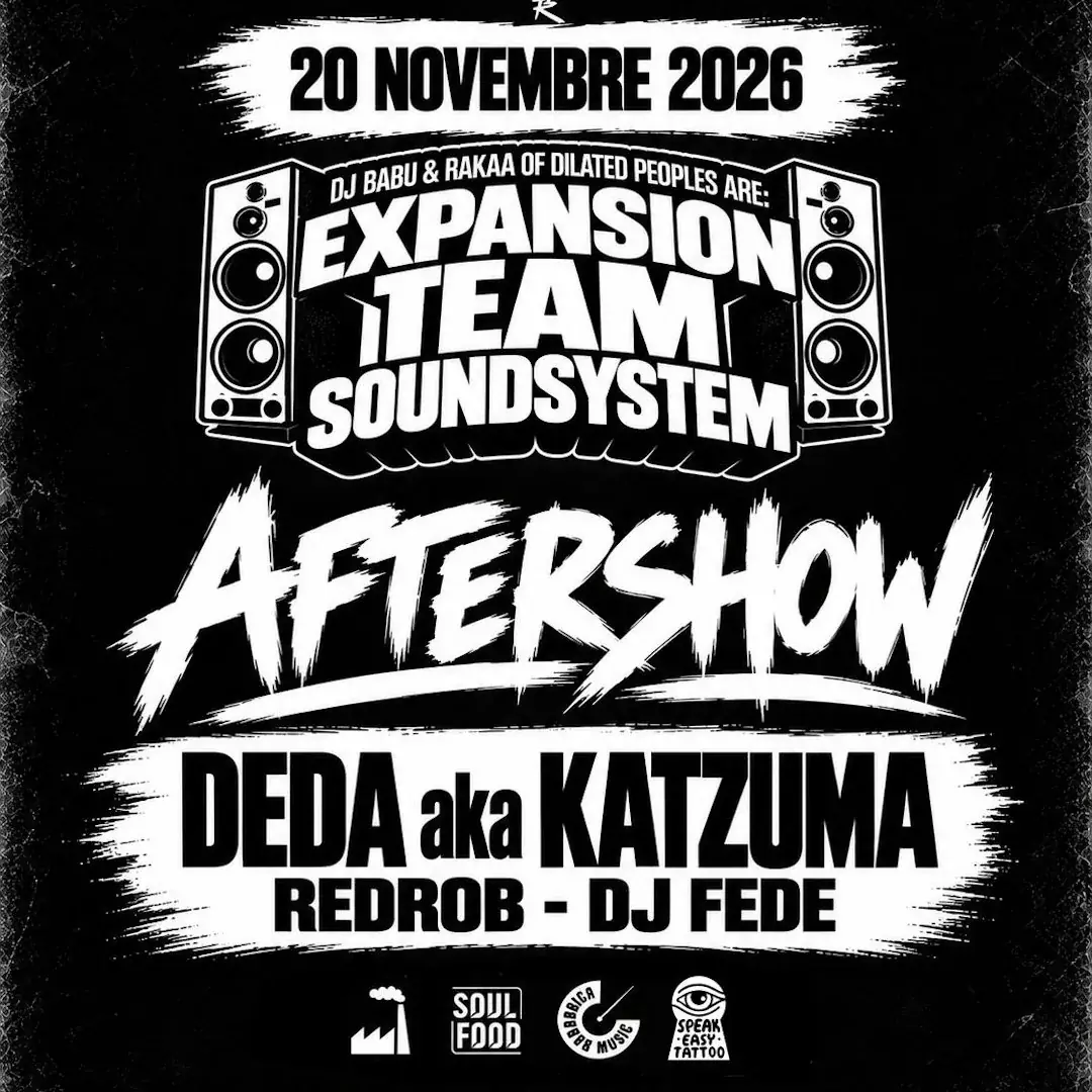 Deda aka Katzuma / / Redrob + DJ Fede / / Aftershow