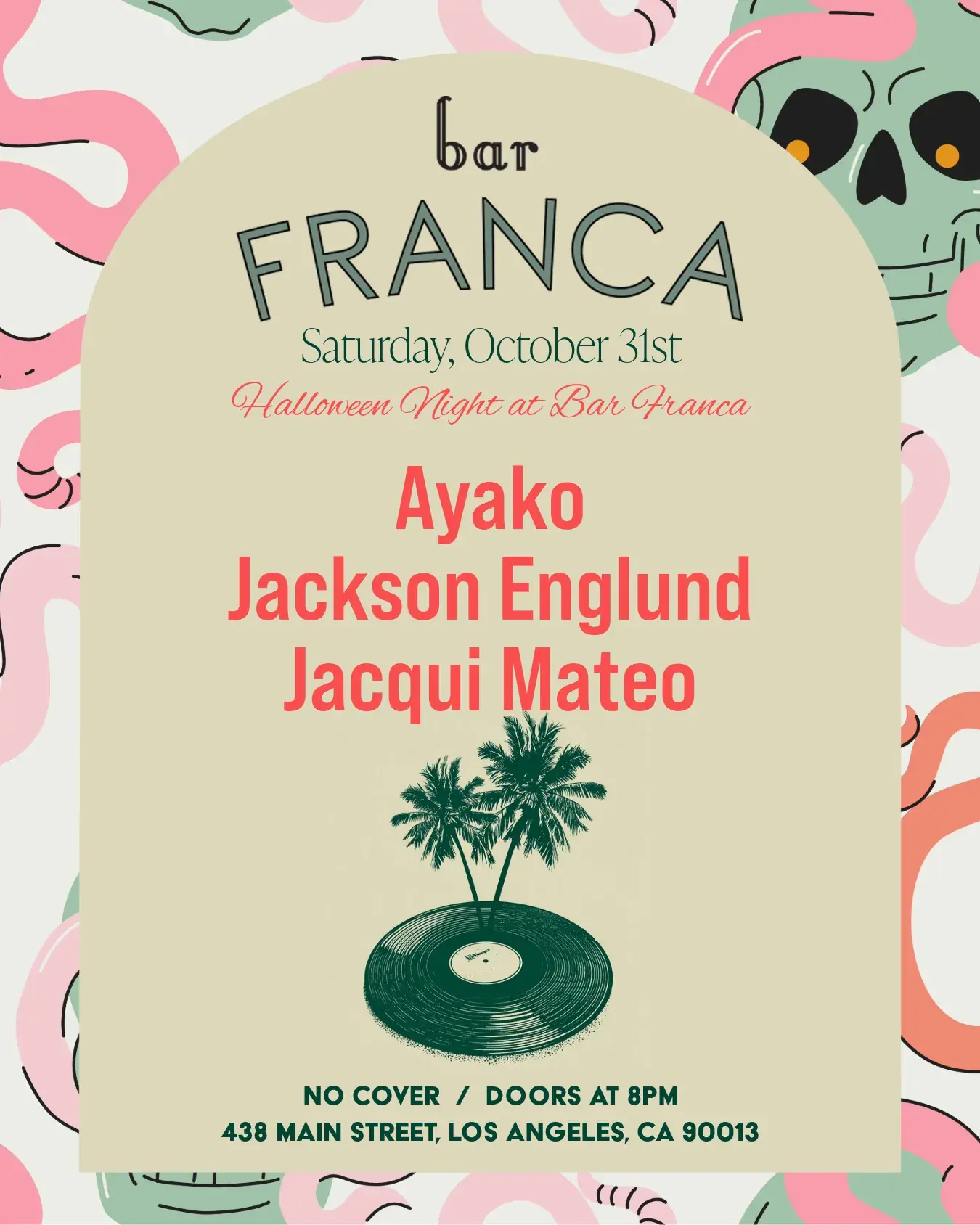Halloween Night at Bar Franca