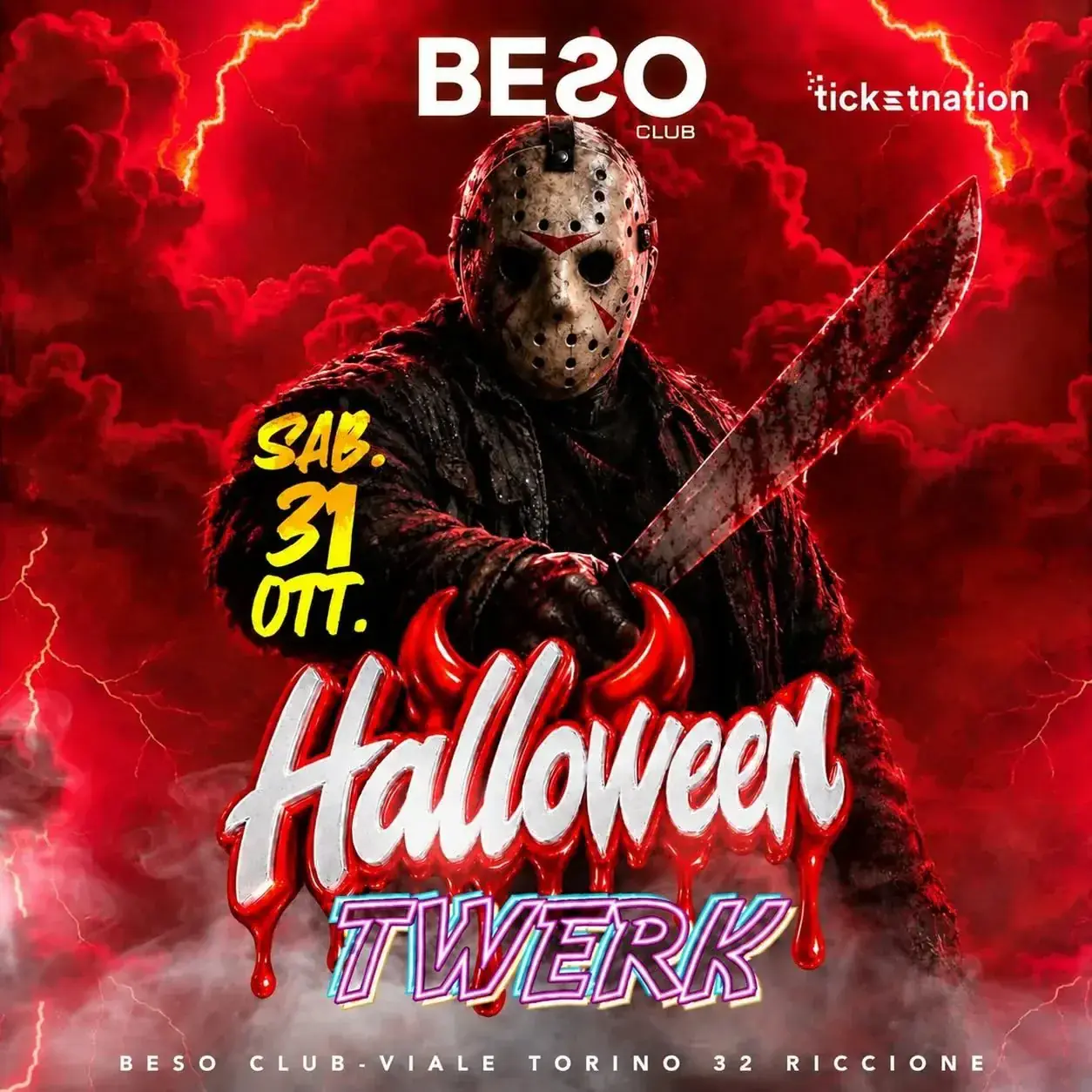 Halloween Twerk en Beso Club