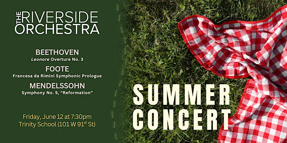 Riverside Orchestra's Summer Concert