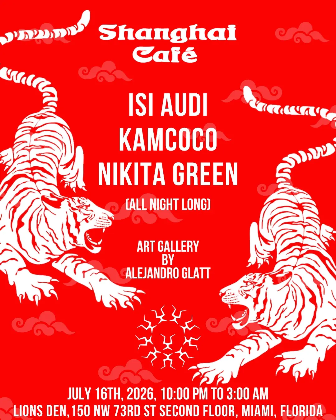 Shanghai Café: Isi Audi, Kamcoco, Nikita Green (All Night Long)