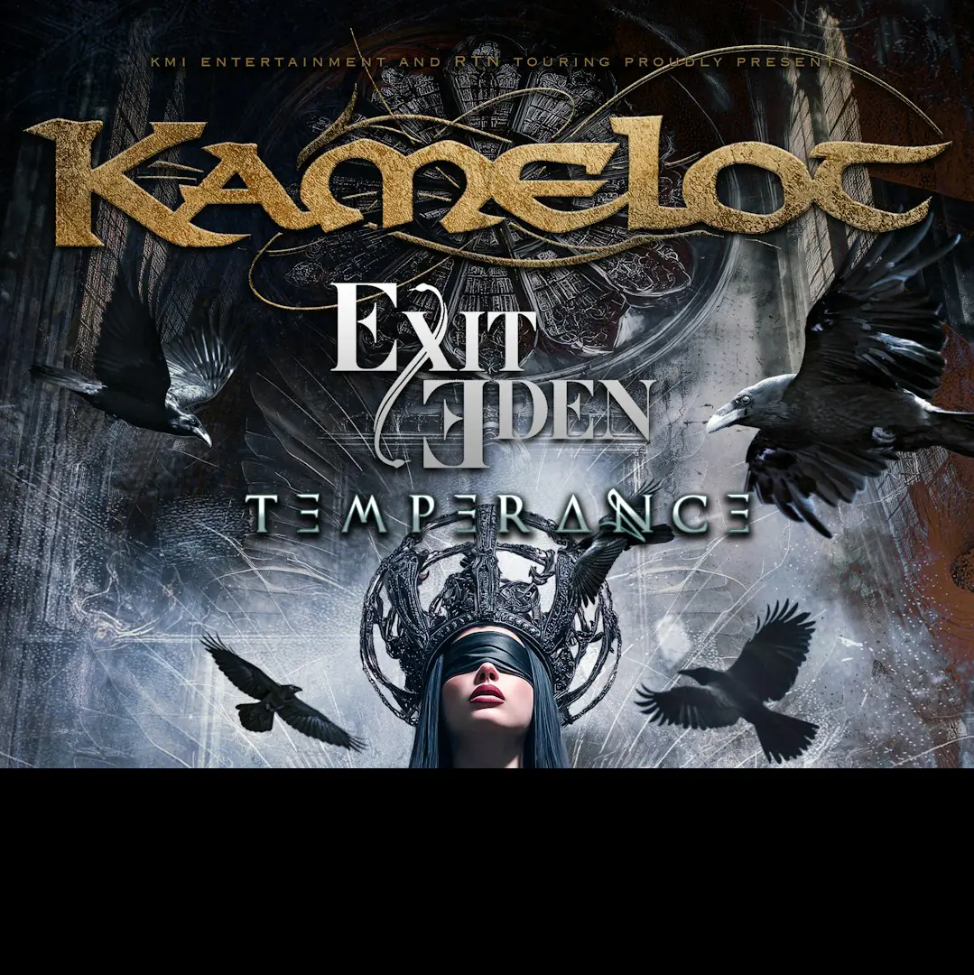 KAMELOT + EXIT EDEN + TEMPERANCE