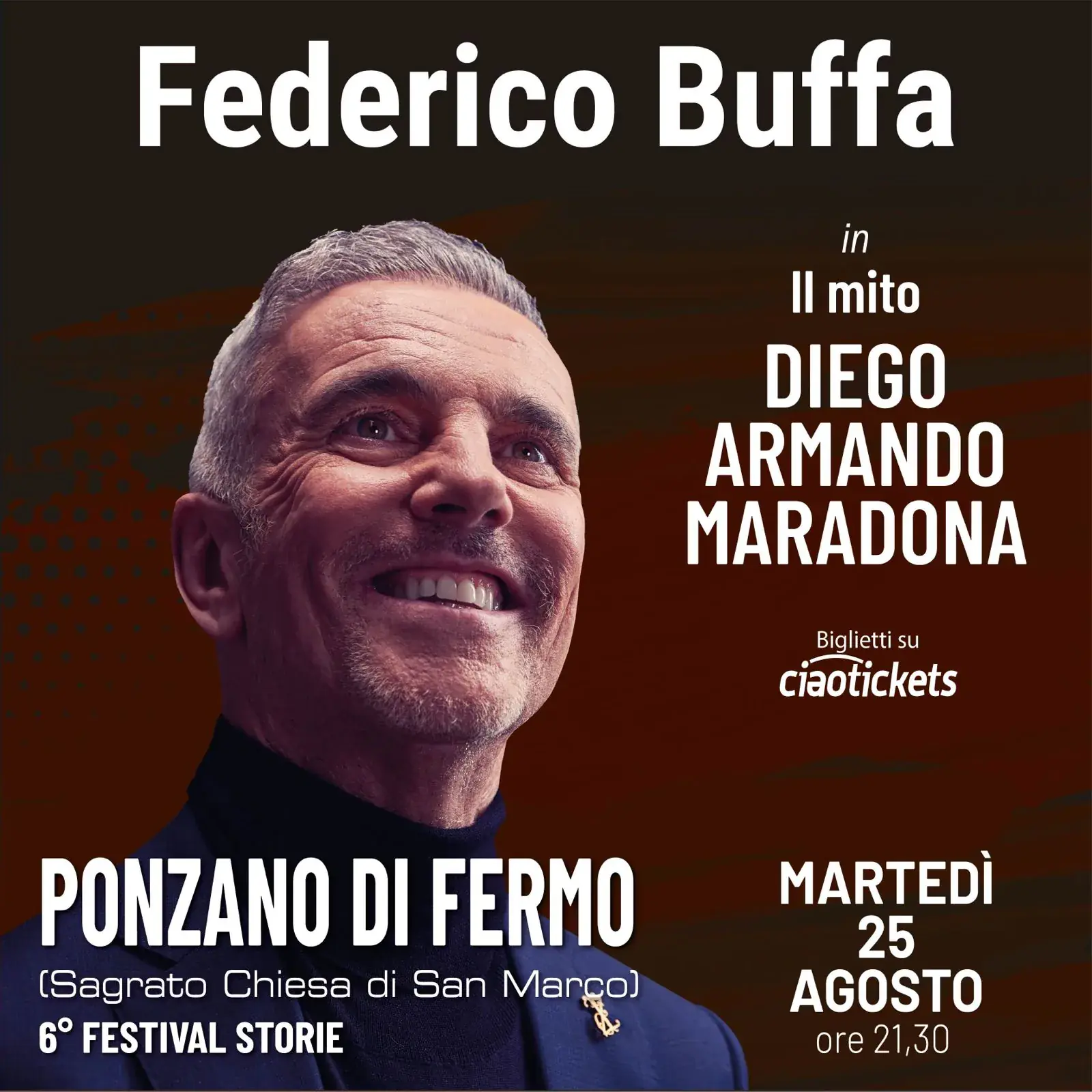 Federico Buffa - Il Mito di Diego Armando Maradona - Festival Storie