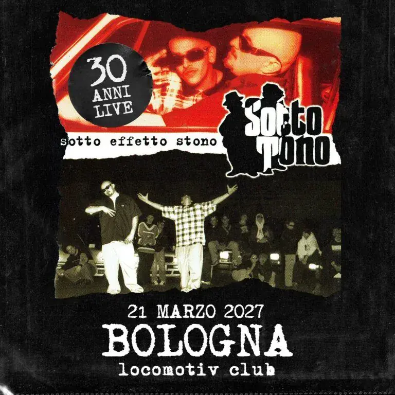 Sottotono (30 Years of Sotto Effetto Stono) – Tour