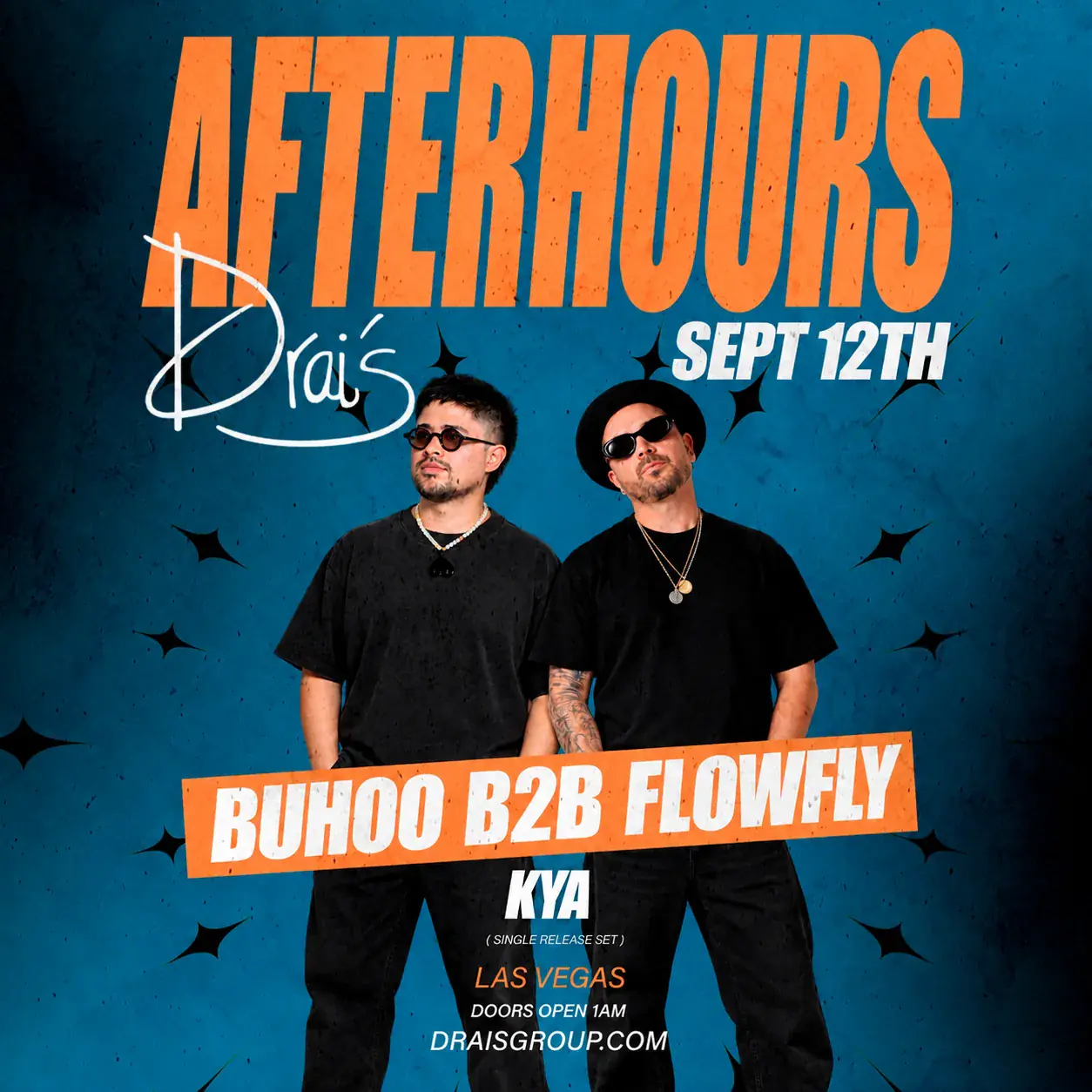 Buhoo b2b Flowfly at Drais Las Vegas