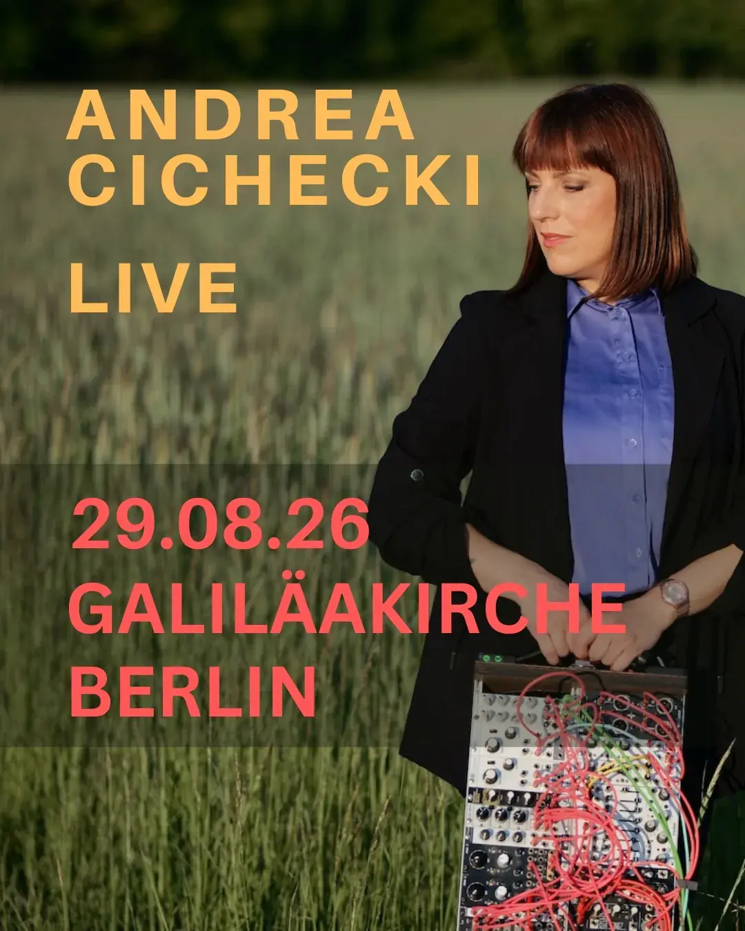 Andrea Cichecki LIVE at Galiläa-Kirche Berlin
