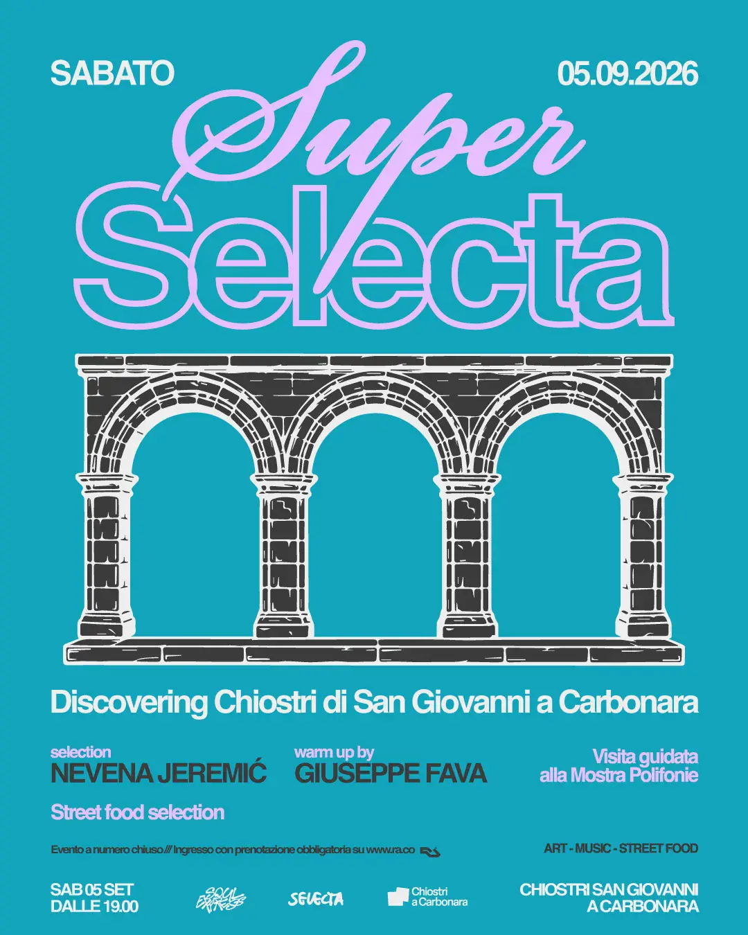 Super Selecta con Nevena Jeremić + Giuseppe Fava