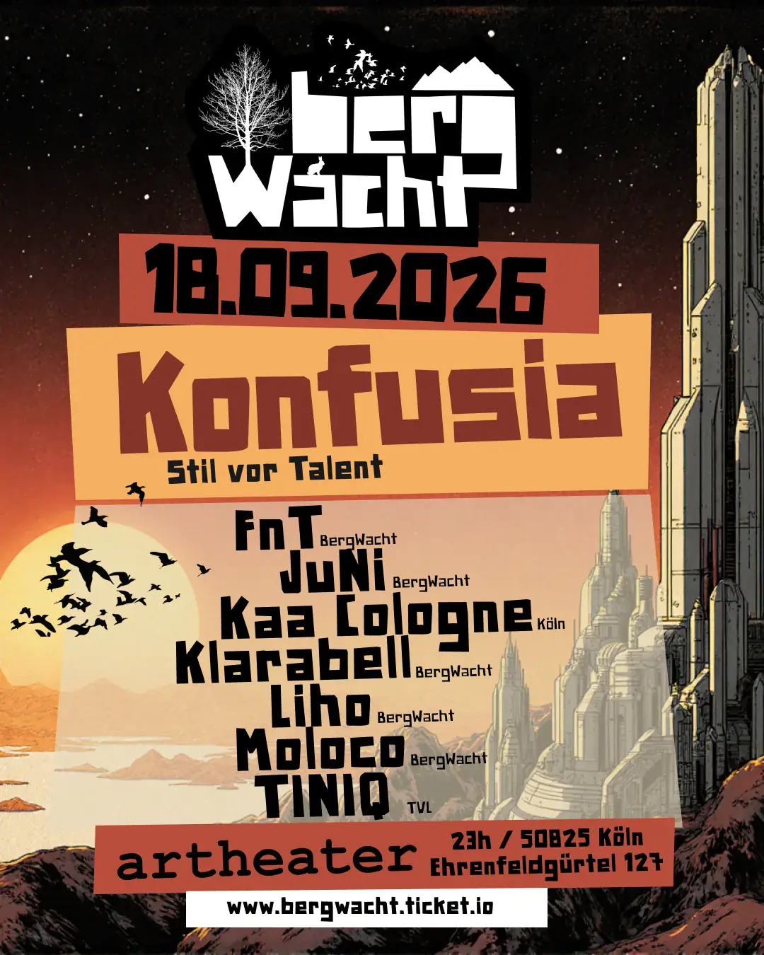 BergWacht with Konfusia uvm