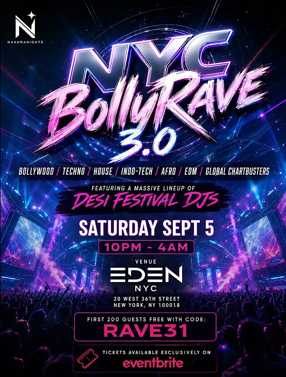 BollyRave 3.0 NYC 2026