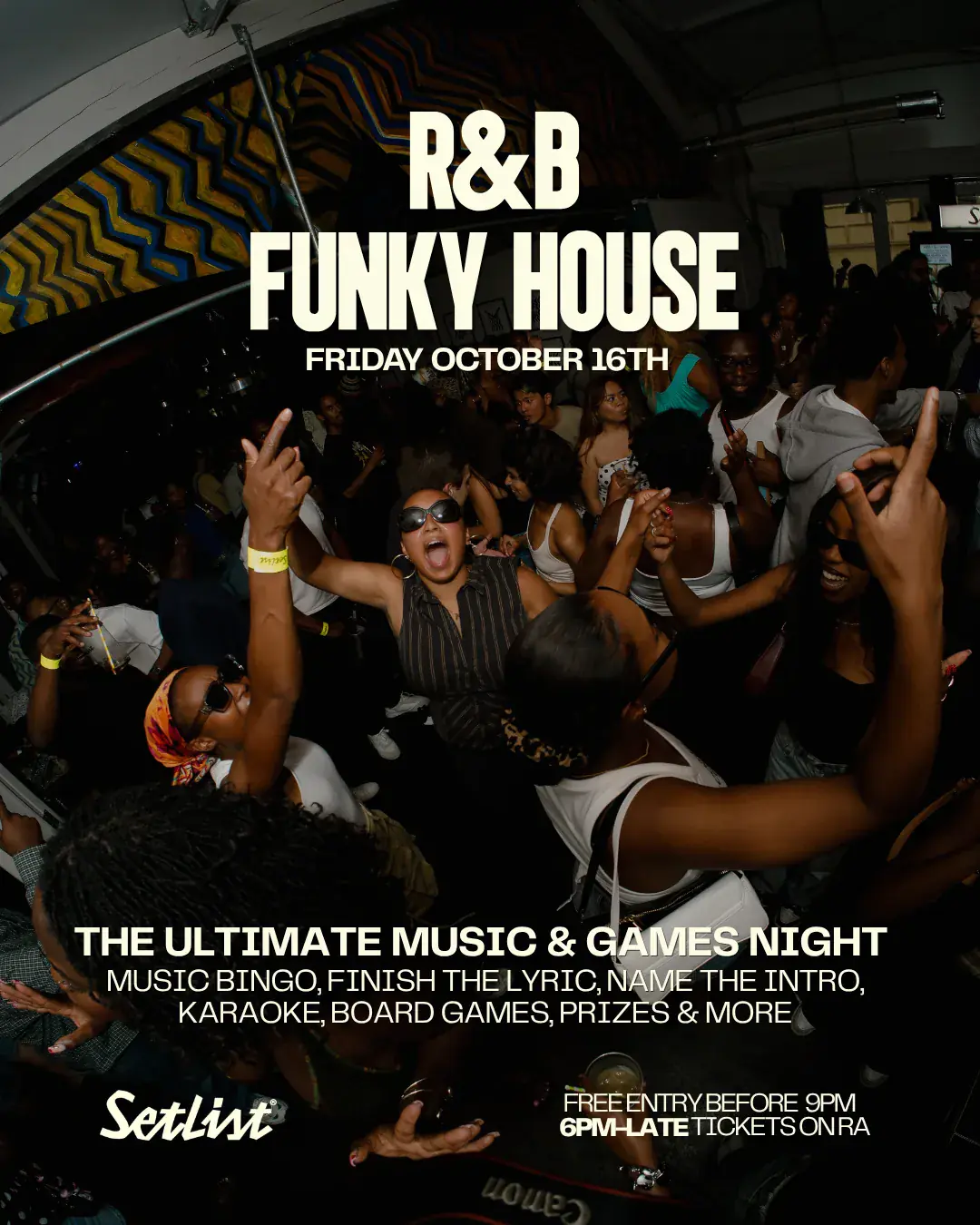 R&B and FUNKY HOUSE NIGHT