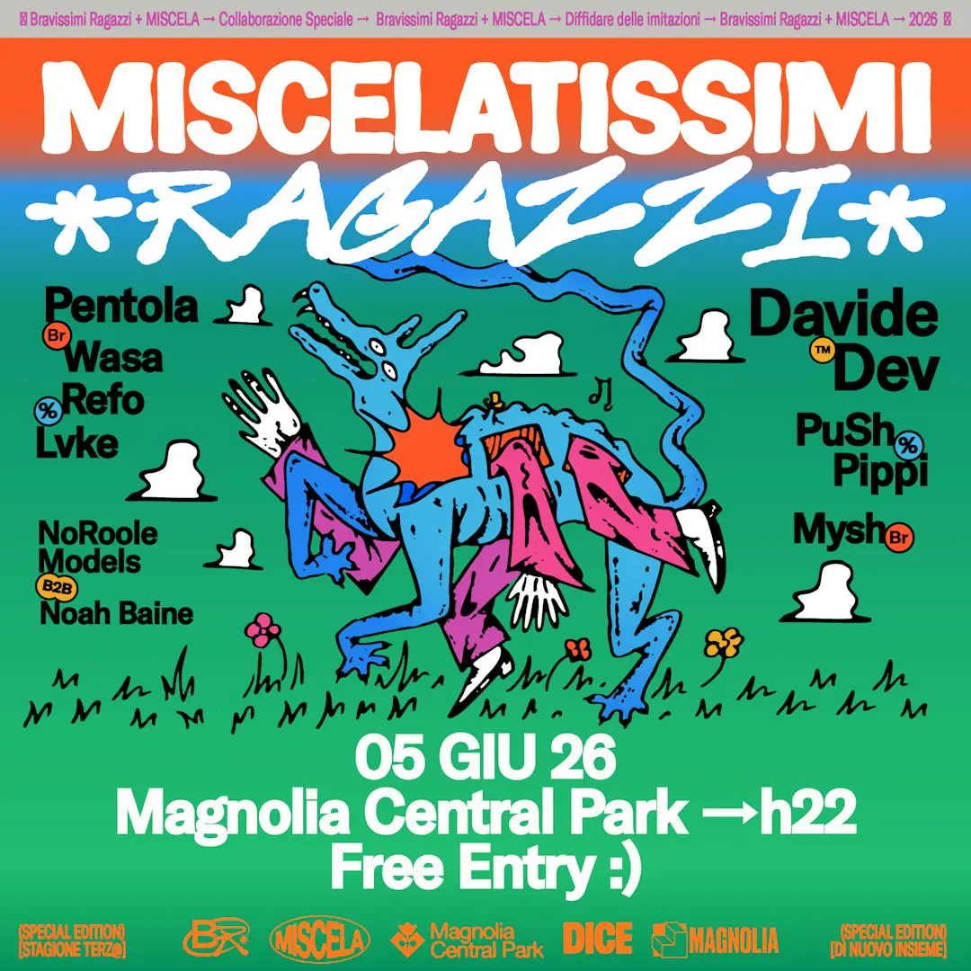 Well done Ragazzi x Miscela |Magnolia Central Park