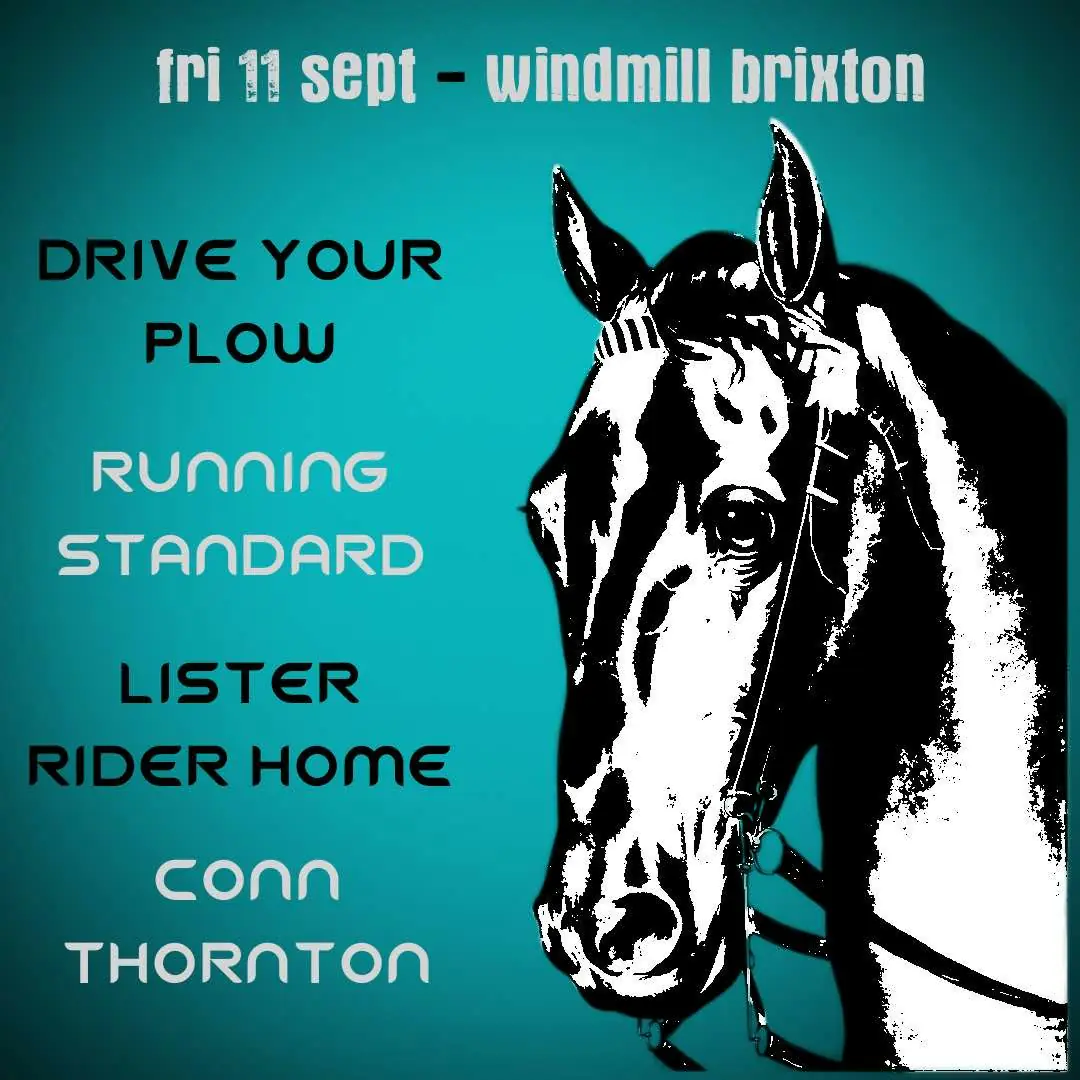 Drive Your Plow, Running Standard, Lister Rider Ho