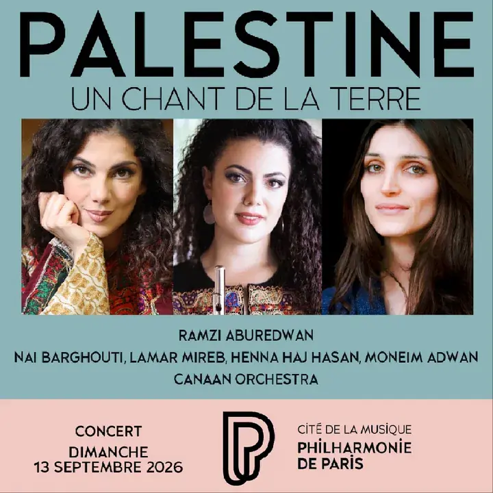 PALESTINE, UN CHANT DE LA TERRE