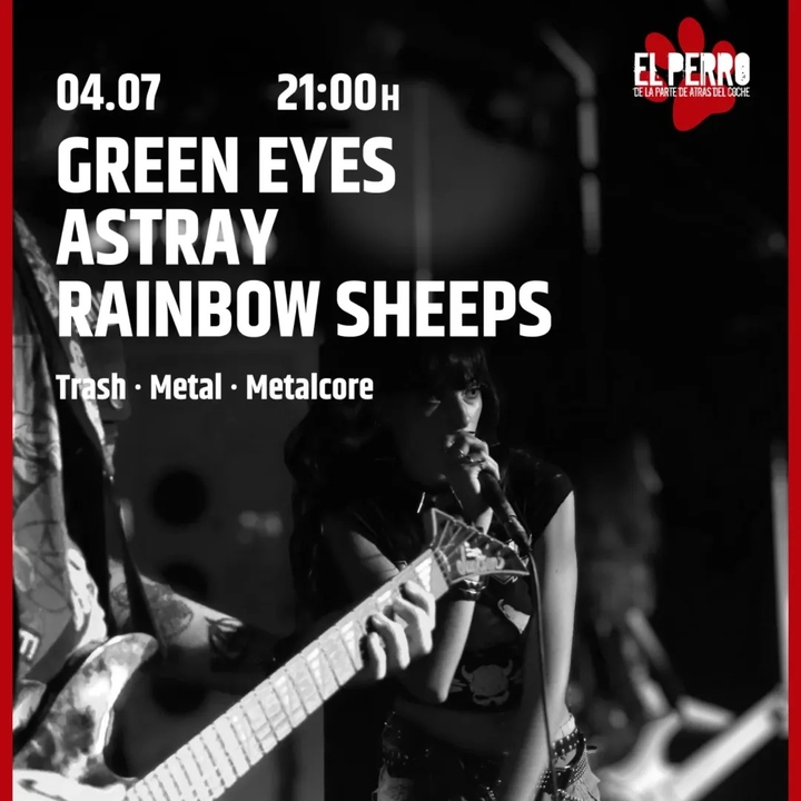 GREEN EYES + ASTRAY + RAINBOW SHEEPS