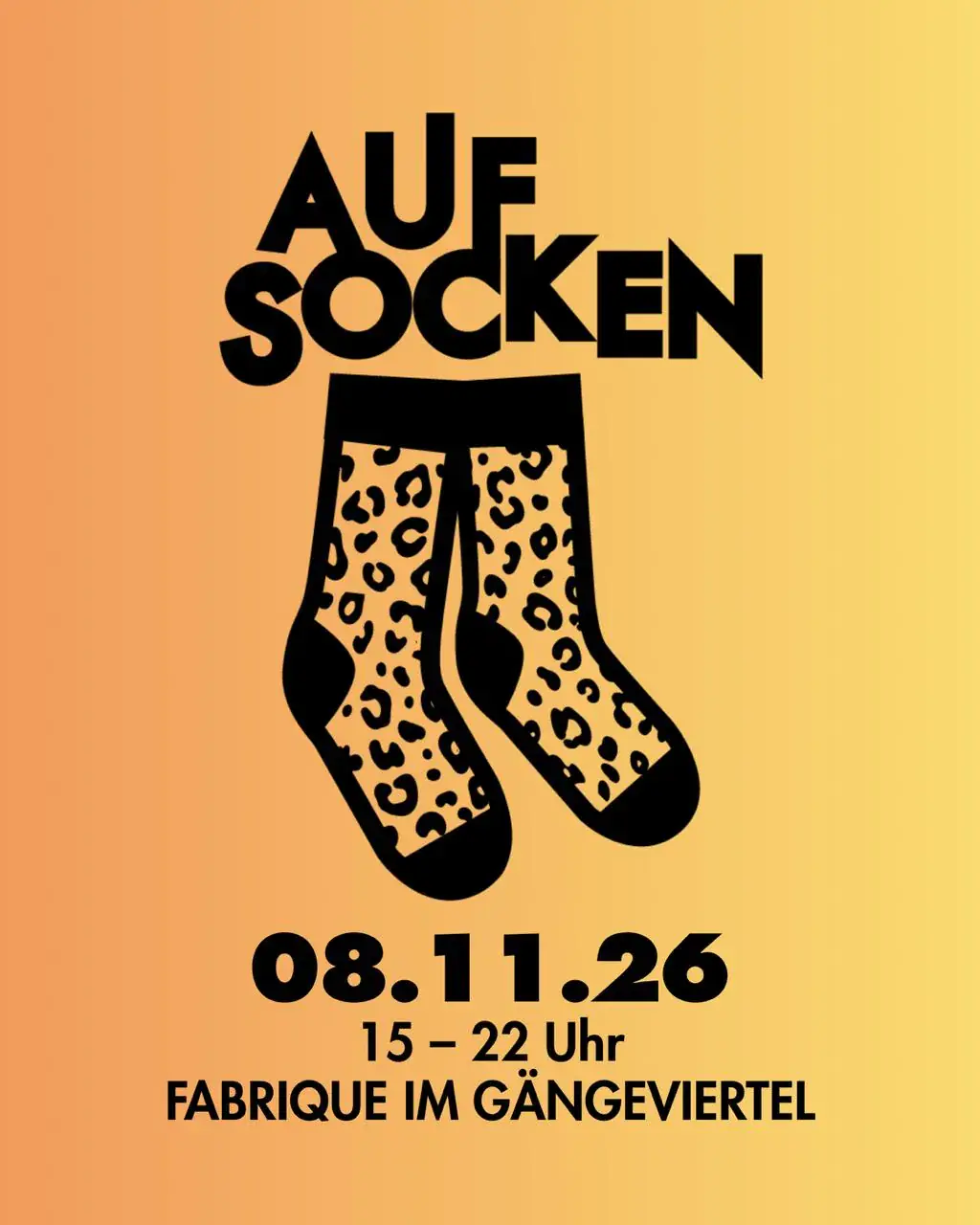 Auf Socken