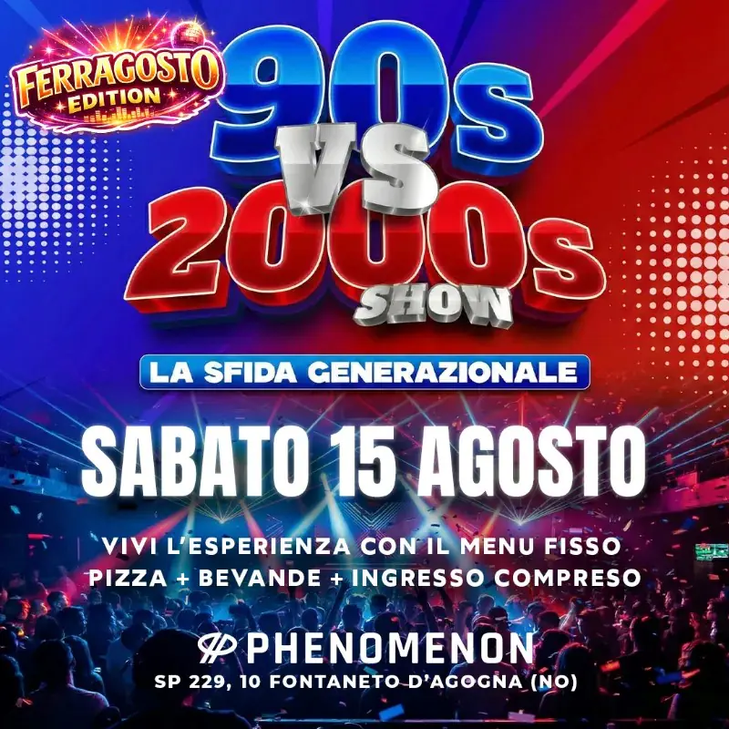 Ferragosto Edition 90 vs 2000 - La sfida generazionale