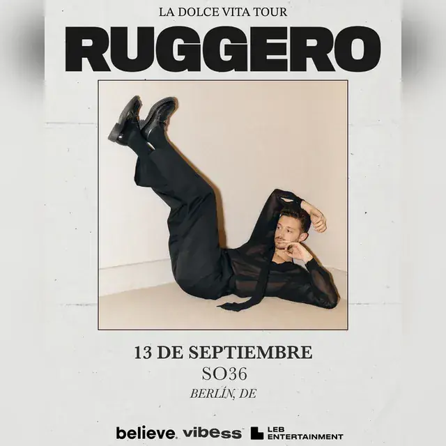 RUGGERO PASQUARELLI - La Dolce Vita Tour