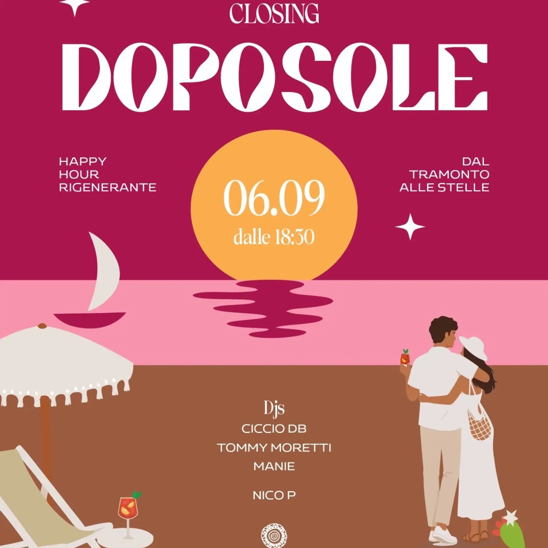 CLOSING - DOPO SOLE Happy Hour Rigenerante @ Macramé