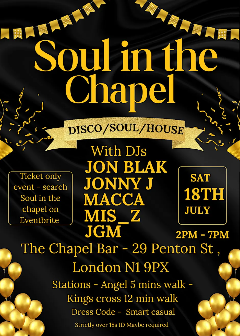 Soul in The Chapel