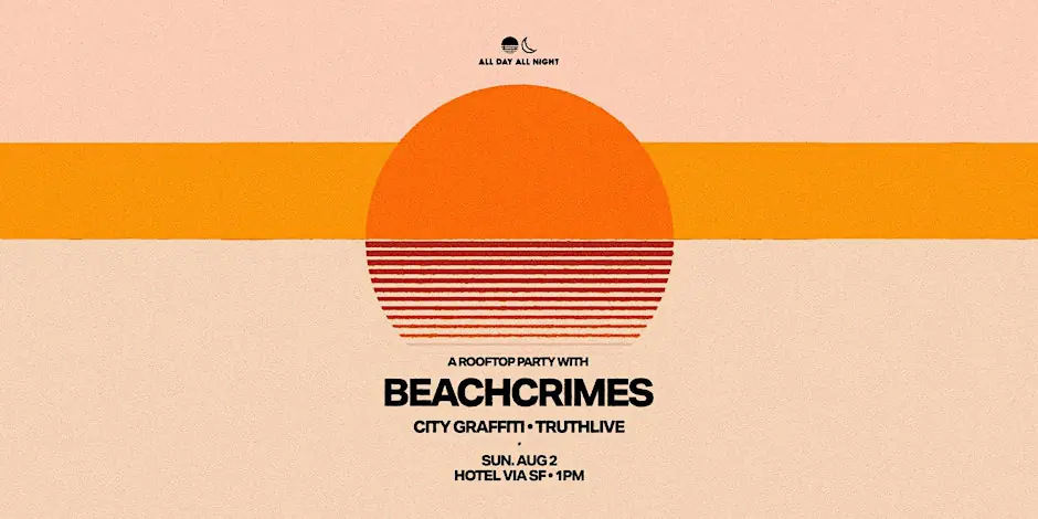 BEACHCRIMES | Day Party at Hotel VIA Rooftop