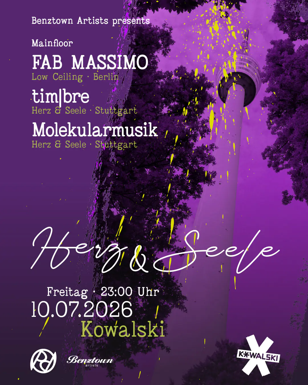 HERZ & SEELE w. / Fab Massimo • tim | bre • Molekularmusik