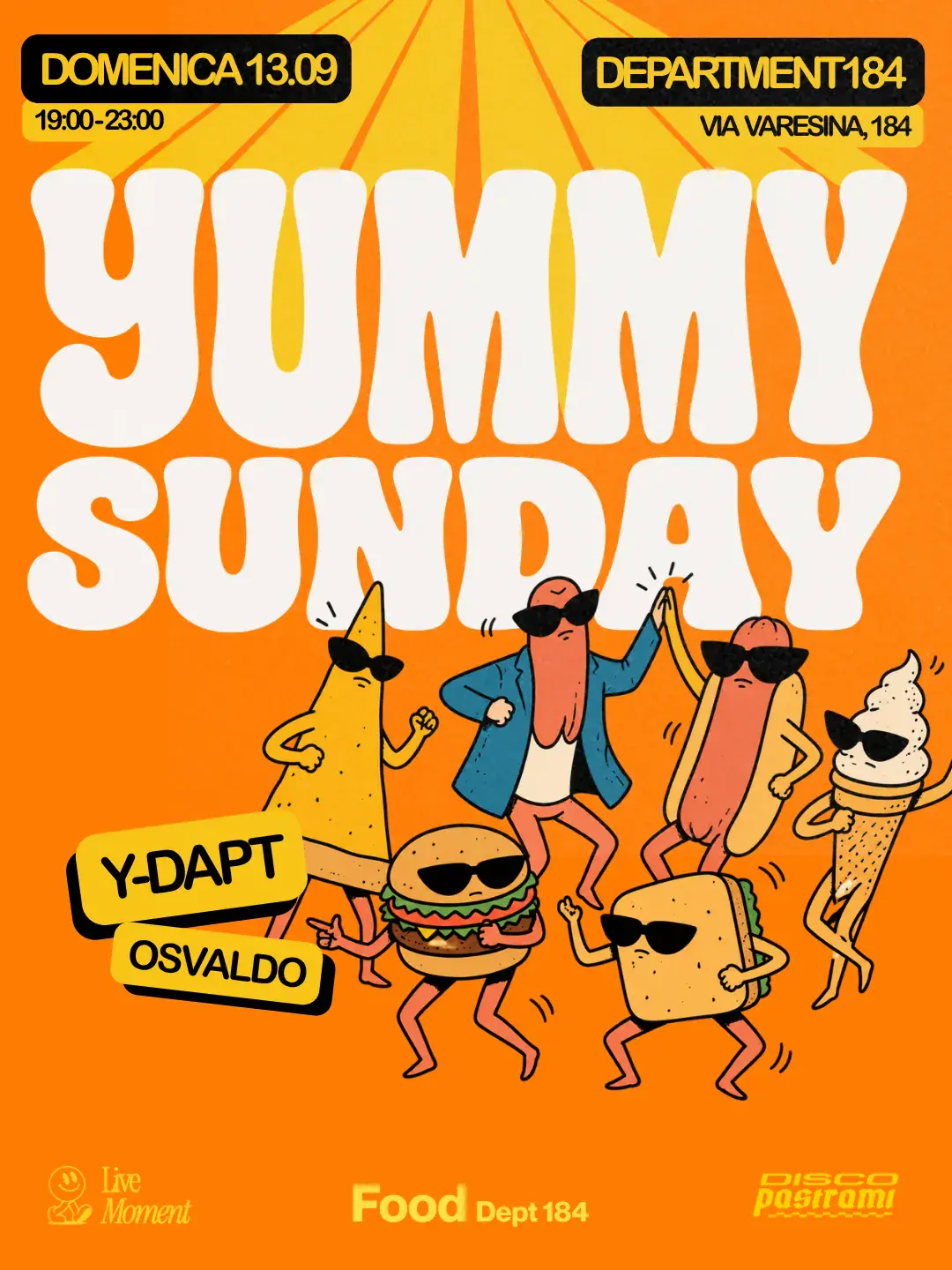 YUMMY SUNDAYS / / SOCIAL DINING CLUB