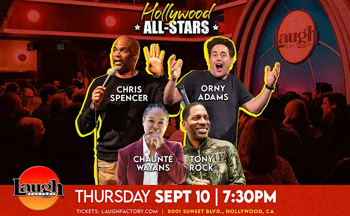 Thursday All-Star Comedy 7:30PM