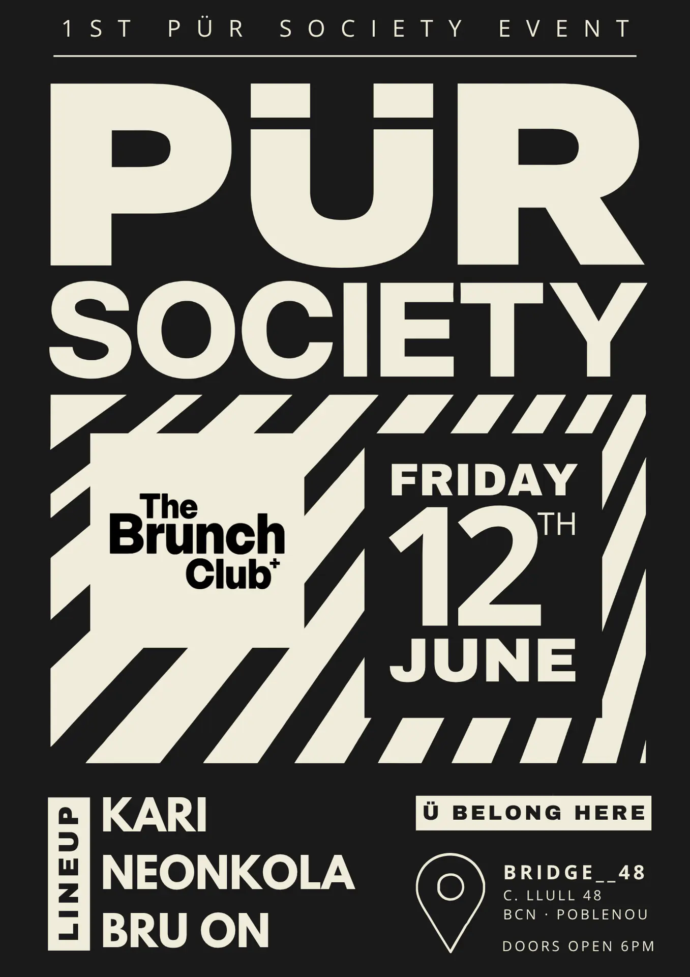 PÜR Society Launch x The Brunch Club