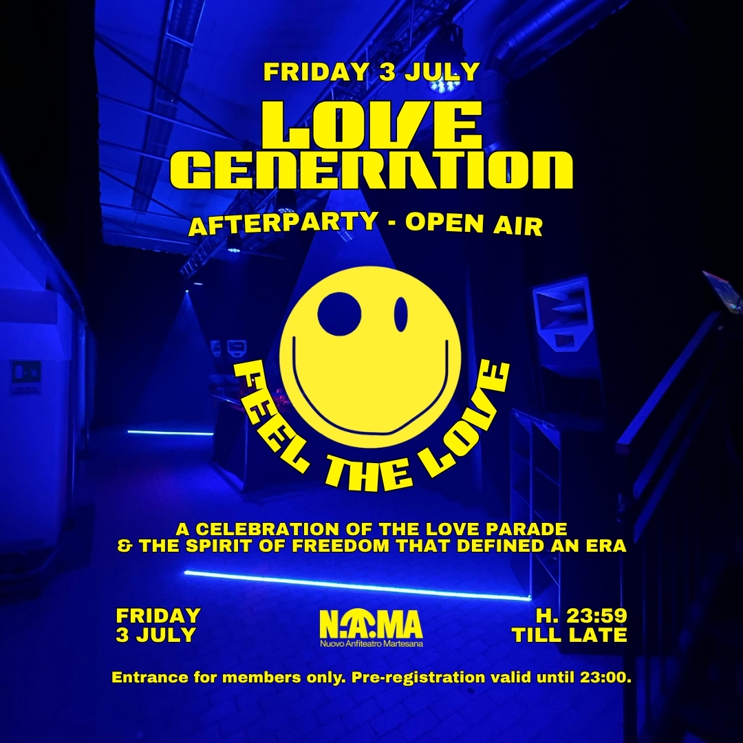 AFTERPARTY - Milan Open Air & Polianimali - Day & Night - Nama Summer Arena