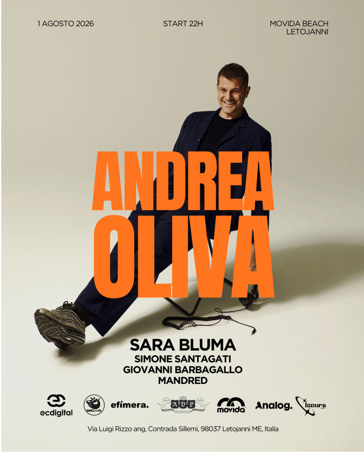Andrea Oliva - Soirée d'ouverture