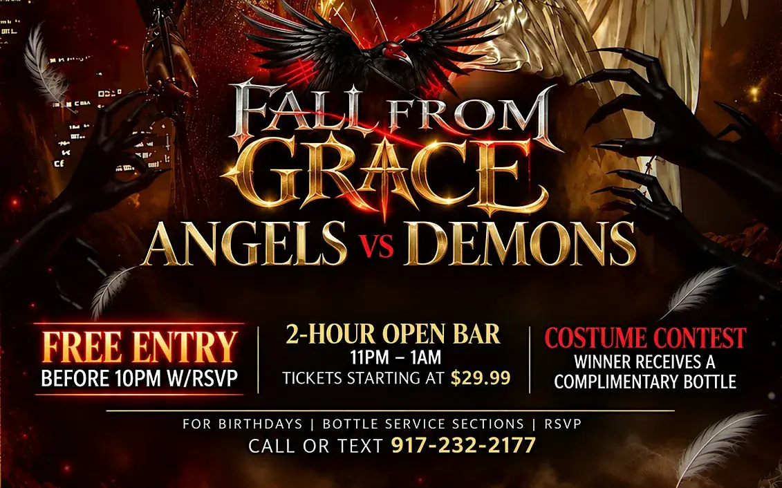 Angels Vs Demons Halloween Costume Party at Bliss Terasu Rooftop NYC