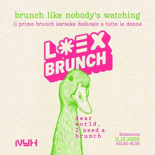 L❋ΞX BRUNCH & KARAOKE | Nyx Milano