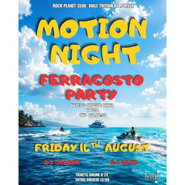 MOTION NIGHT | Rock Planet