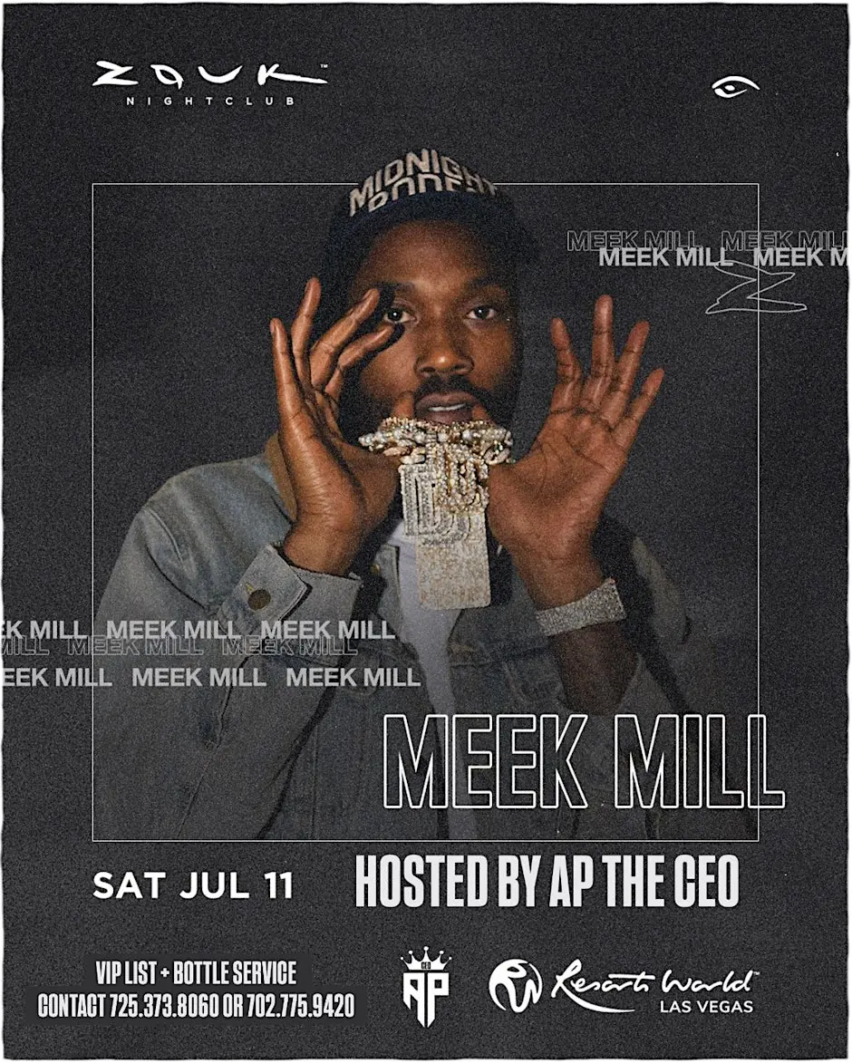 MEEK MILL LIVE IN CONCERT IN LAS VEGAS EARLY BIRD ACCESS