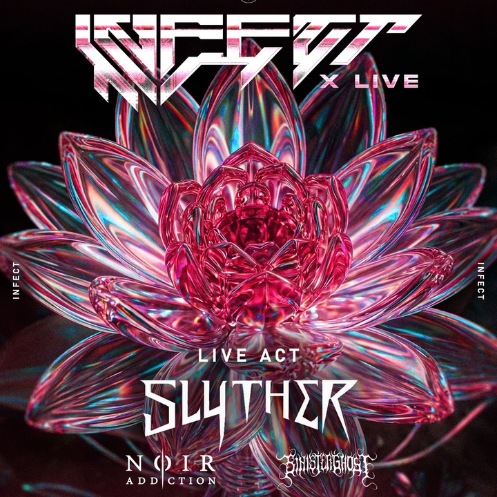 INFECT x Live, avec SLYTHER, SINISTER GHOST, NOIR ADDICTION