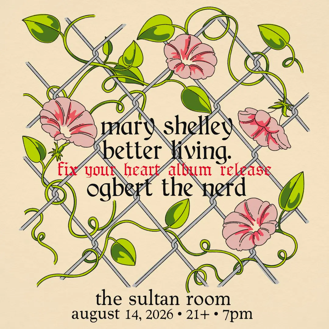 Mary Shelley, better living. (album release), Ogbert the Nerd